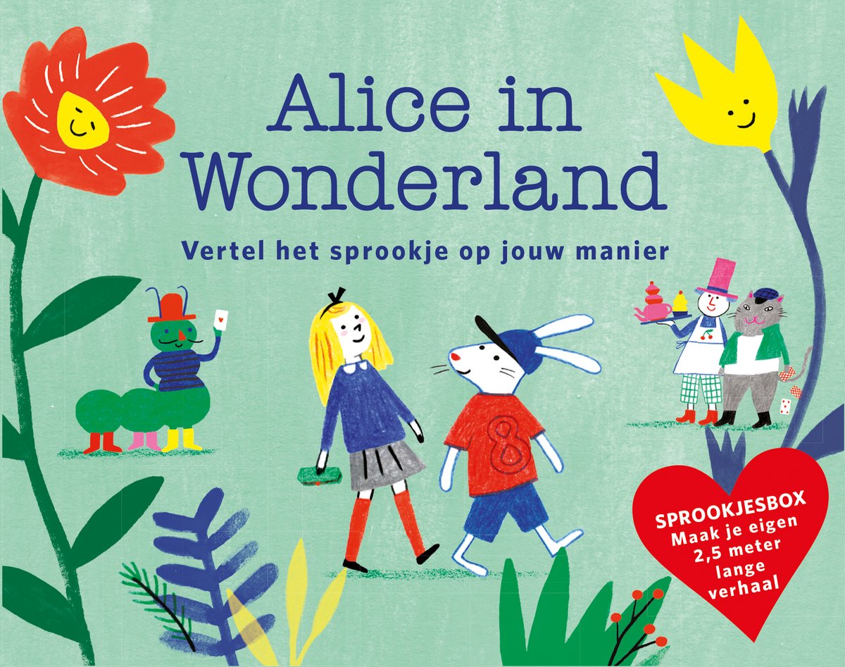Alice au pays des merveilles - boîte de conte de fées