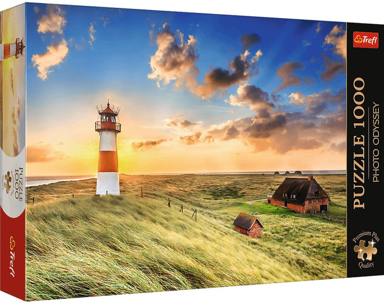 Trefl puzzle premium plus 1000 pièces - Phare de l'Odyssée photo Allemagne.