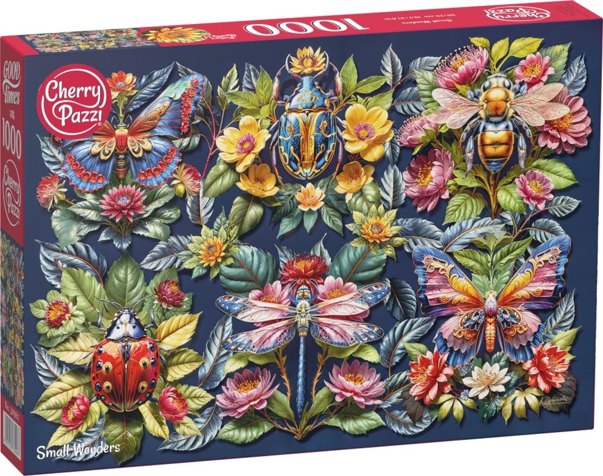 Cherrypazzi puzzle petites merveilles 1000 pièces