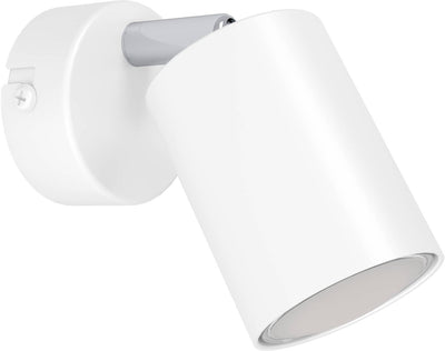 Eglo reciso-e spot - spot de plafond - gu10 - ø 6 cm - blanc - inclinable