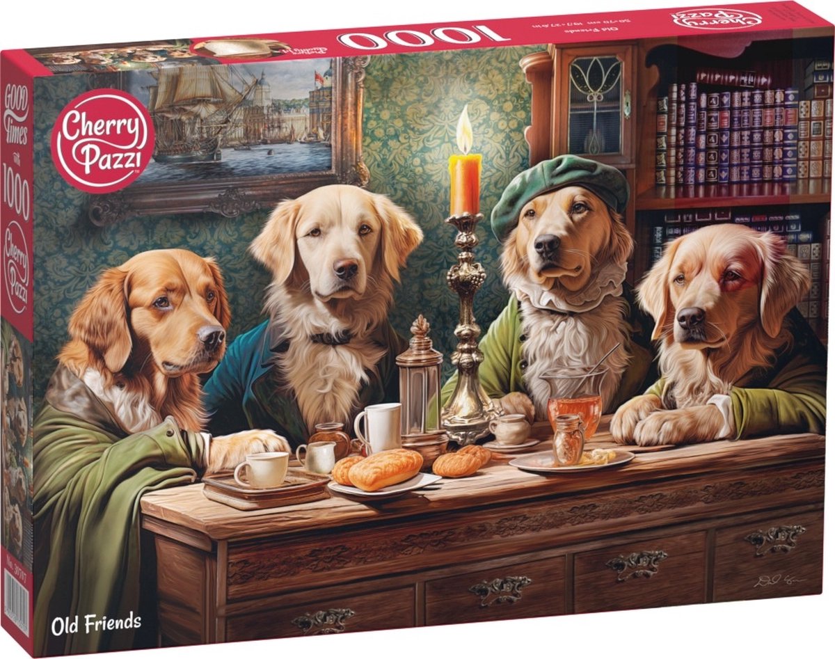 Cherrypazzi vieux amis puzzle 1000 pièces