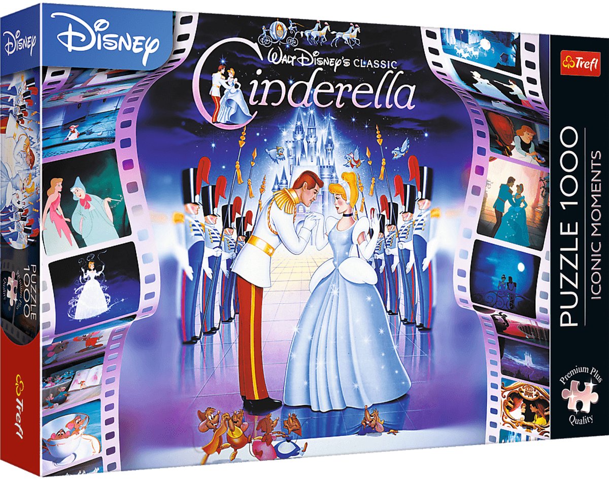 Trefl puzzle disney princesse cendrillon - 1000 pièces - puzzle.
