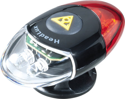 Topeak Casque led HeadLux batterie noir