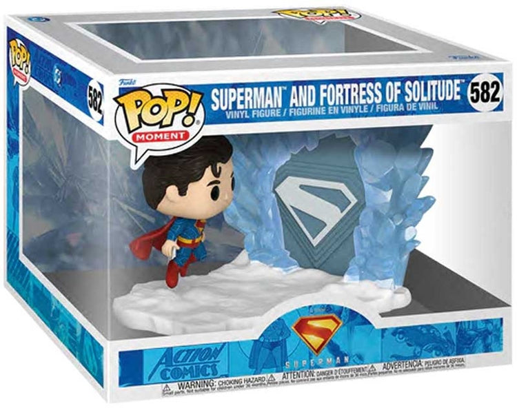 Funko-pop ! moment : superman (2025) - superman et la forteresse de la solitude #582
