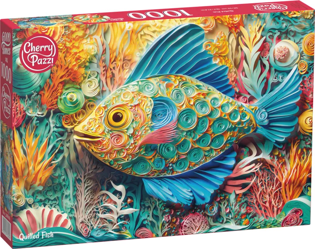 Puzzle Poisson piquant Cherrypazzi 1000 pièces