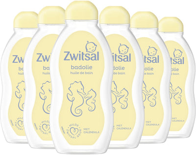 Zwitsal - huile de bain - bébé - 6 x 200 ml