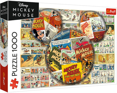 Trefl puzzle Mickey Mouse - Puzzle Disney 1000 pièces dessin animé.