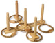 Bex Ring Toss Original – Jeu de lancer d'anneaux – Jeu d'extérieur en bois d'hévéa – Jeu de lancer classique avec anneaux – Kit complet avec 5 anneaux de lancer – À partir de 8 ans