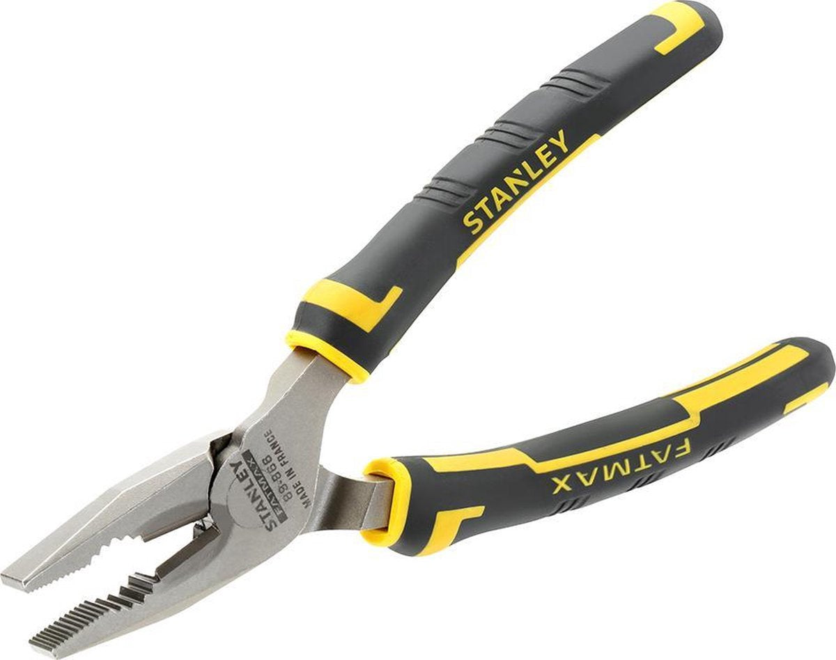 Stanley série fatmax - pince universelle - 210mm - acier chrome-vanadium - manche bimatière