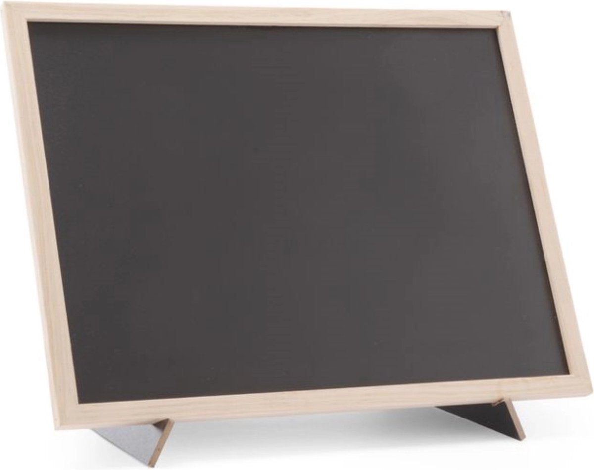 Tableau Hendi avec cadre et support en bois – 300x400 mm – grand format