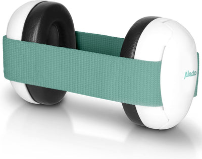 Alecto bv-72 - protection auditive pour bébé et tout-petit - vert bébé