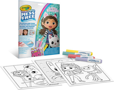 Crayola - merveille de couleur - livre de coloriage - maison de poupée de Gabby