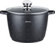 Kinghoff 1599 - poêle haute - avec bouton arôme - 28 cm - 10 litres