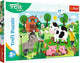 Puzzle Trefl - je ferme familiale 24 maxi morceaux de carton.