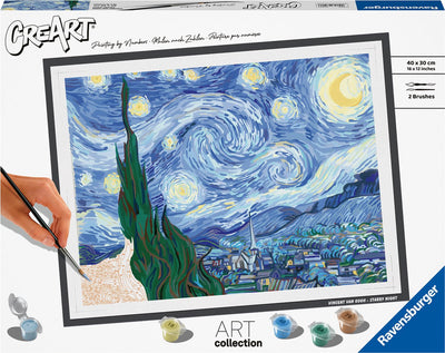 Ravensburger Creart peinture sur Song the Night Van Gogh