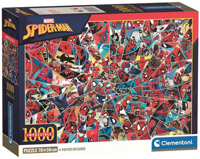 Clementoni puzzle Impossible Marvel Spiderman - 1000 pcs.
