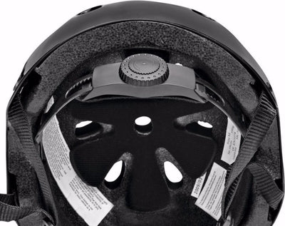 Roces – casque de skate agressif ce – protection contre les chocs à forte ventilation – noir – taille 54-56 cm (m)