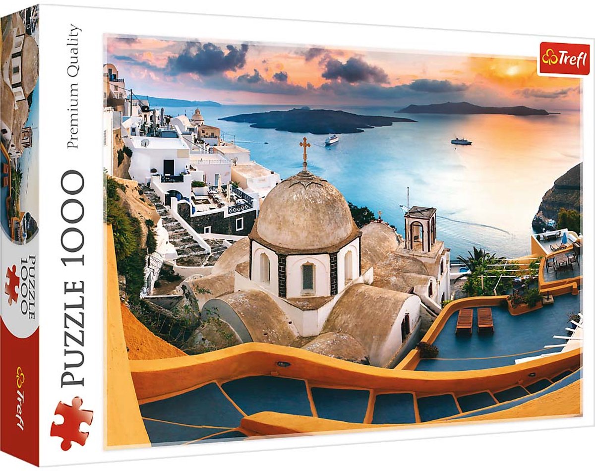 Puzzle Trefl Santorin - 1000 pièces