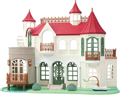 Sylvanian family 5865 manoir sur la rivière - hors figurines de jeu