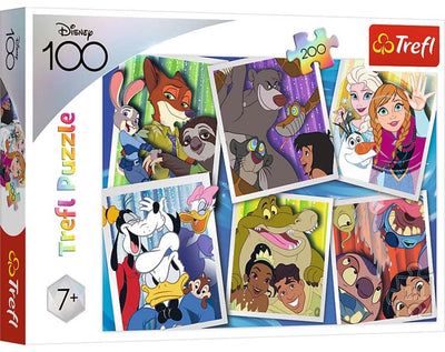 Trefl 200 - héros disney disney 100