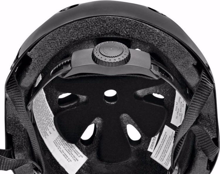 Roces – casque de skate agressif ce – protection contre les chocs à forte ventilation – noir – taille 54-56 cm (m)