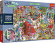 Trefl puzzle espion gars objets perdus Gdansk Pologne 500 pièces.