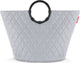 Panier de rangement Reisenthel loophome s - 35 l - structure losange gris clair