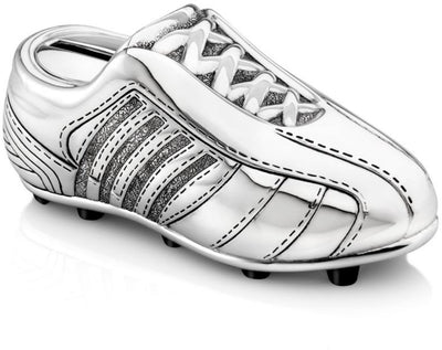 Zilverstad - Tirelire chaussure de football argentée