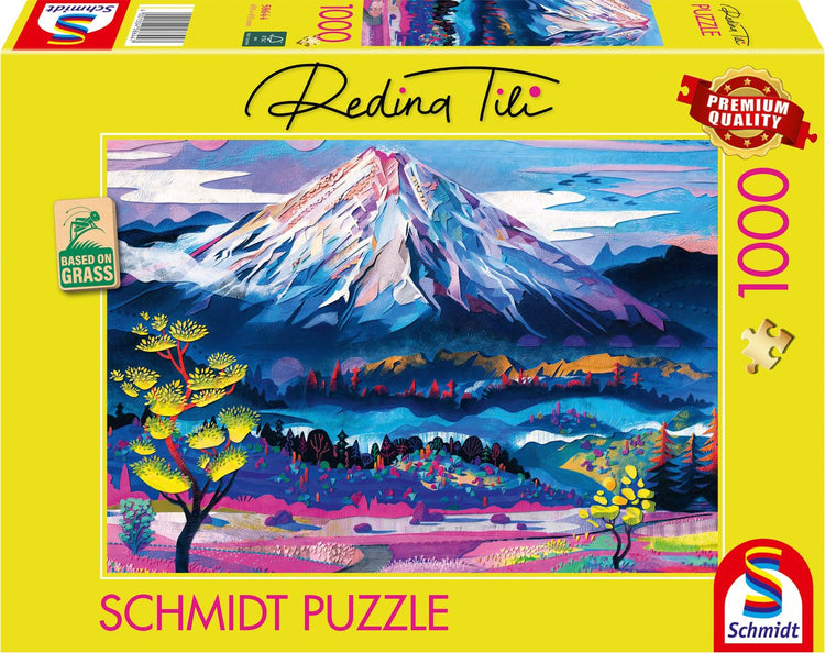 Schmidt - puzzle - la paix de la montagne - redina tili - 1000 pièces - adultes - à partir de 12 ans