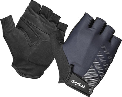 Gripgrab - gants de cyclisme d'été à doigts courts ride rc lite avec rembourrage - bleu marine - unisexe - taille s