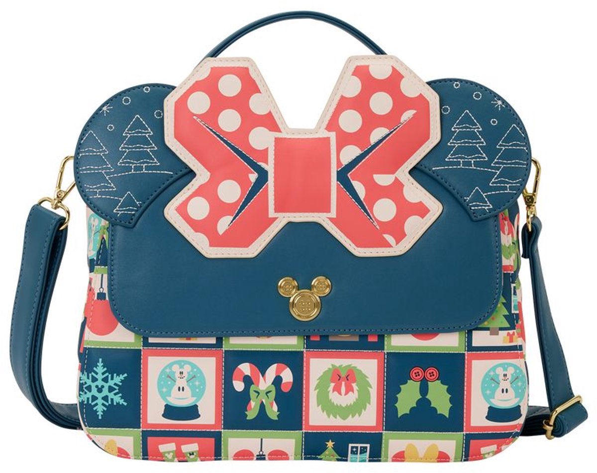 Loungefly Disney – Vacances Mickey Minnie – Sac à bandoulière