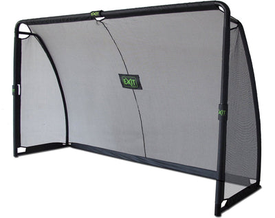 Exit toys exit but de football en acier finta 300x200cm - but de football - pour enfants - jardin - noir
