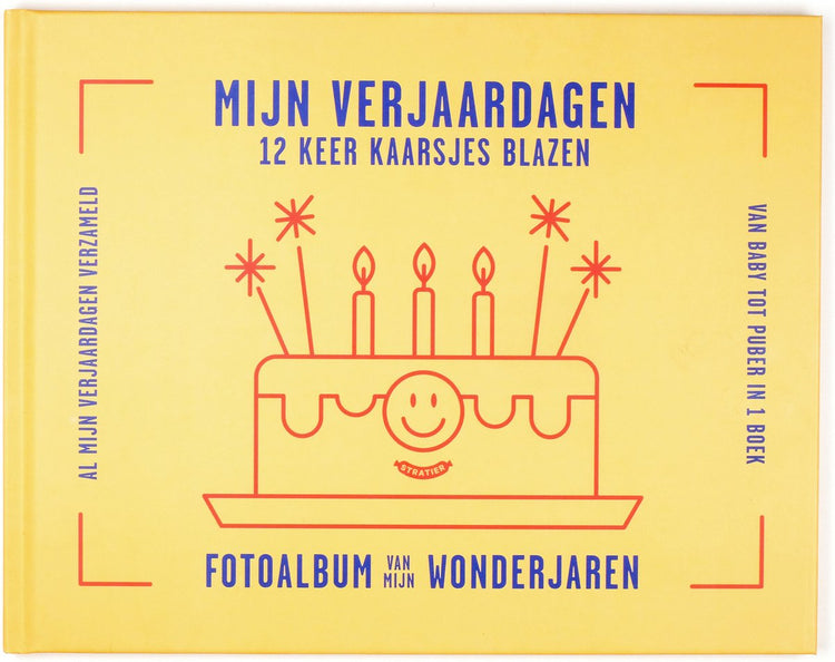 Uitgeverij stratier - album photo de mes anniversaires - album
