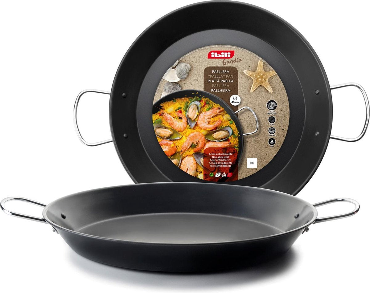 Ibili - poêle à paella, 46 cm