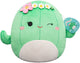 Squishmallows Jazwares - peluche moyenne (maritza - cactus avec couronne de fleurs) - peluche 30cm
