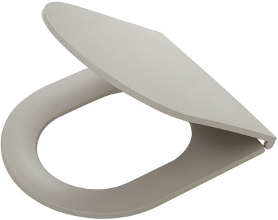 Tiger Kila - siège de toilette - siège de toilette - fermeture douce - easy clean_ slimline - duroplast - grège