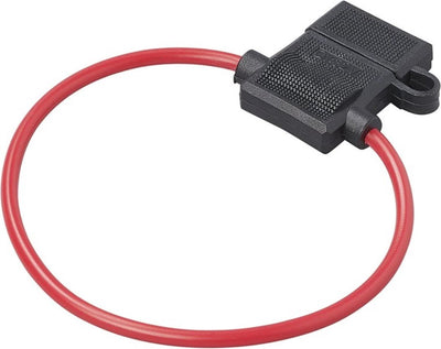 Porte-fusible en ligne compact Proplus - diamètre de fil 2 mm² - adapté aux fusibles à lame standard