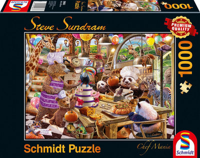 La manie du chef Schmidt, puzzle de 1000 pièces