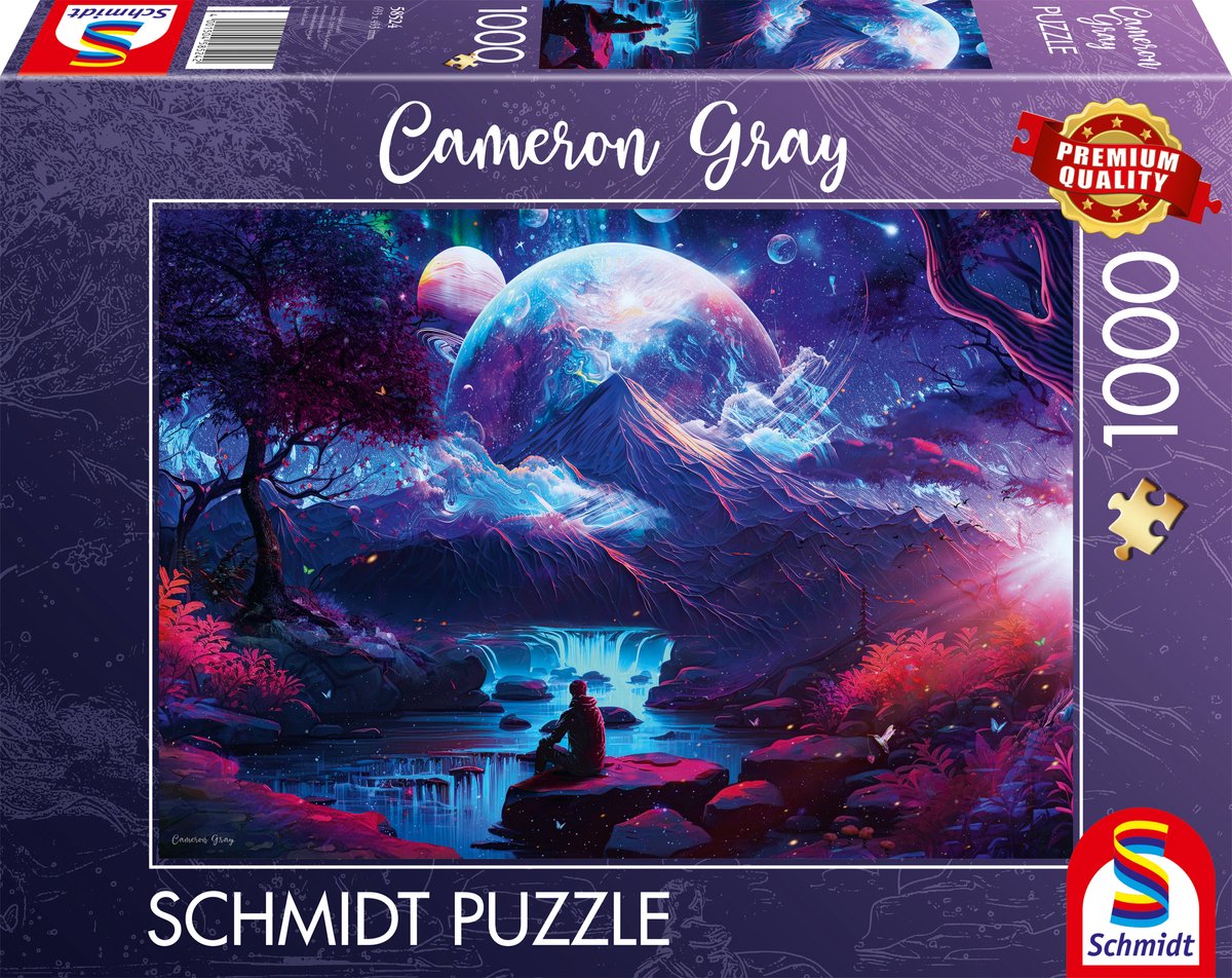 Schmidt - puzzle - murmures célestes - Cameron Gray - 1000 pièces - adultes - à partir de 12 ans