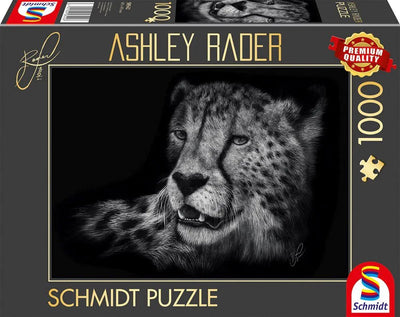 Schmidt puzzle guépard 1000 pièces - puzzle art animalier.