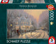 Schmidt - puzzle - Noël festif - Thomas Kinkade - 1000 pièces - adultes - à partir de 12 ans