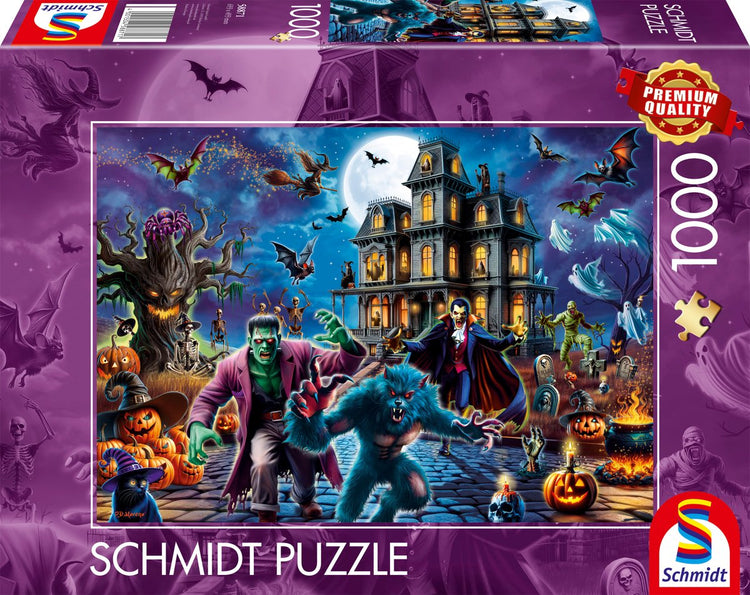 Schmidt - puzzle - Halloween - nuit - 1000 pièces - adultes - à partir de 12 ans