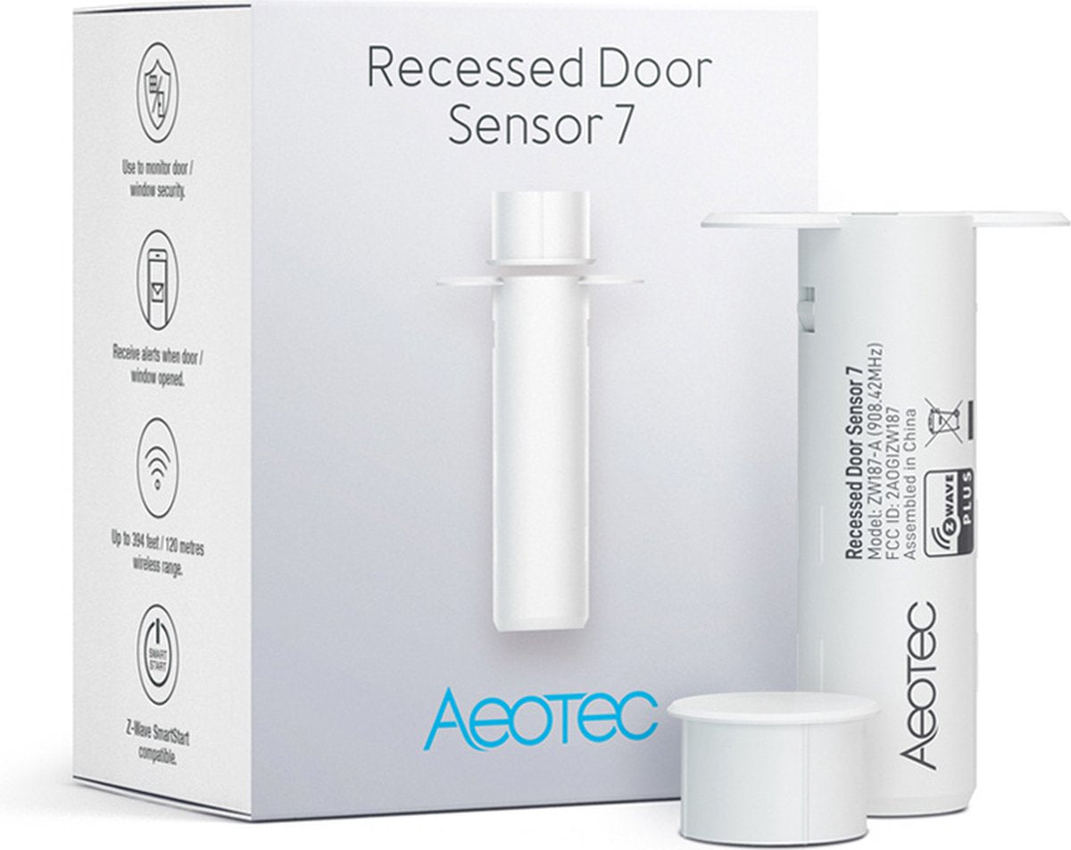 Aeotec encastré par capteur 7 z-wave | capteur de porte-fenêtre intelligent