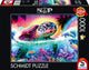 Schmidt - puzzle - tortue néon - brochet sheena - 1000 pièces - adultes - à partir de 12 ans