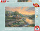 Schmidt - puzzle - Aube dans la vallée d'émeraude - Thomas Kinkade Studios - 1000 pièces - adultes - à partir de 12 ans