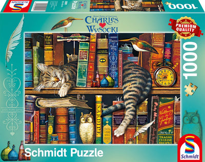 Schmidt - puzzle - Frédéric, l'homme de lettres - Charles Wysocki - 1000 pièces - adultes - à partir de 12 ans
