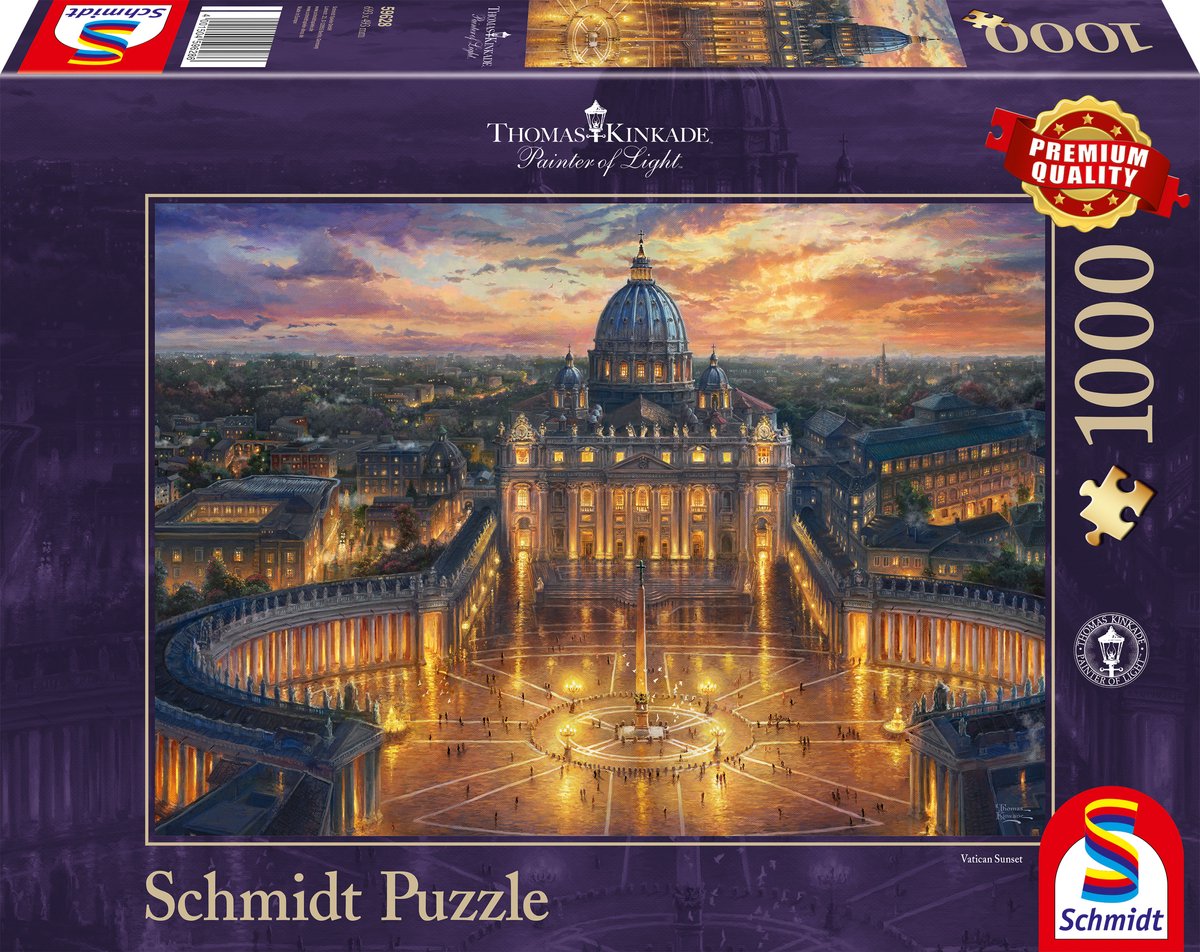 Puzzle Schmidt le Vatican, puzzle de 1000 pièces