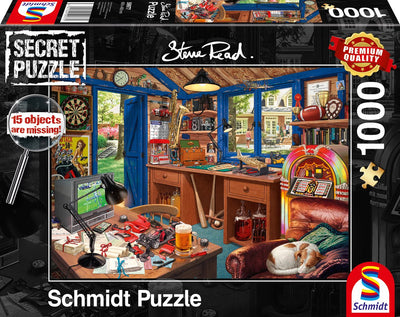 Schmidt puzzle l'atelier - Puzzle 1000 pièces pour adultes.