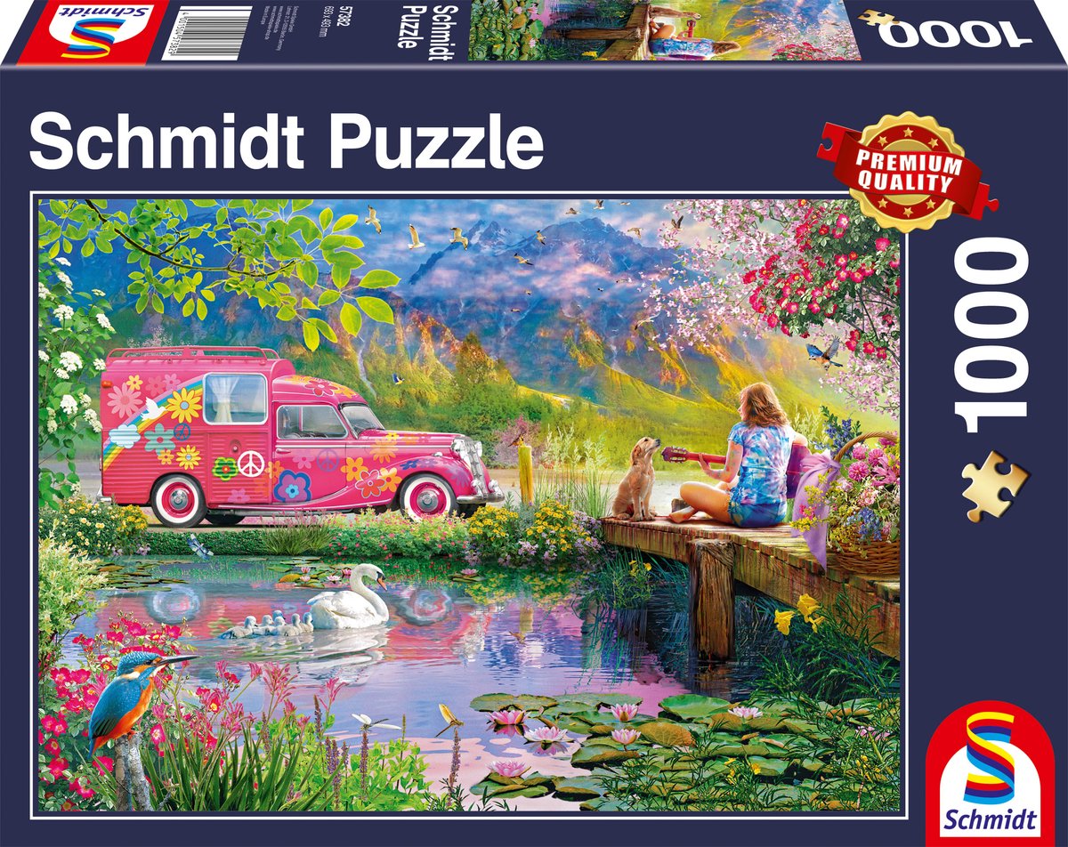 Schmidt - puzzle - paix sur terre - 1000 pièces - adultes - à partir de 12 ans