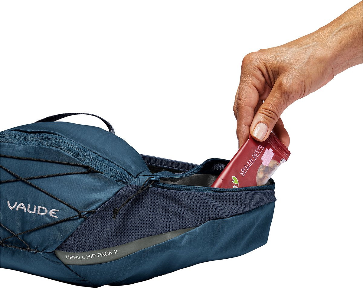 Vaude uphill hip pack 2, sac banane, sacs de sport pour vélo unisexes - jusqu'à 7,5